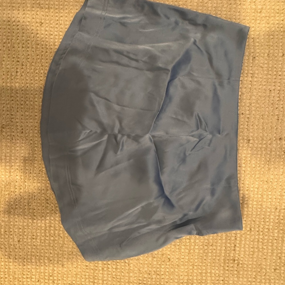 Roari Light Blue Mini Skirt